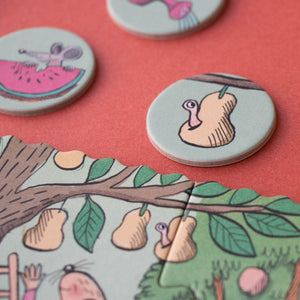 Puzzle 24 Teile – Der Garten der Kaninchen - tablude.com