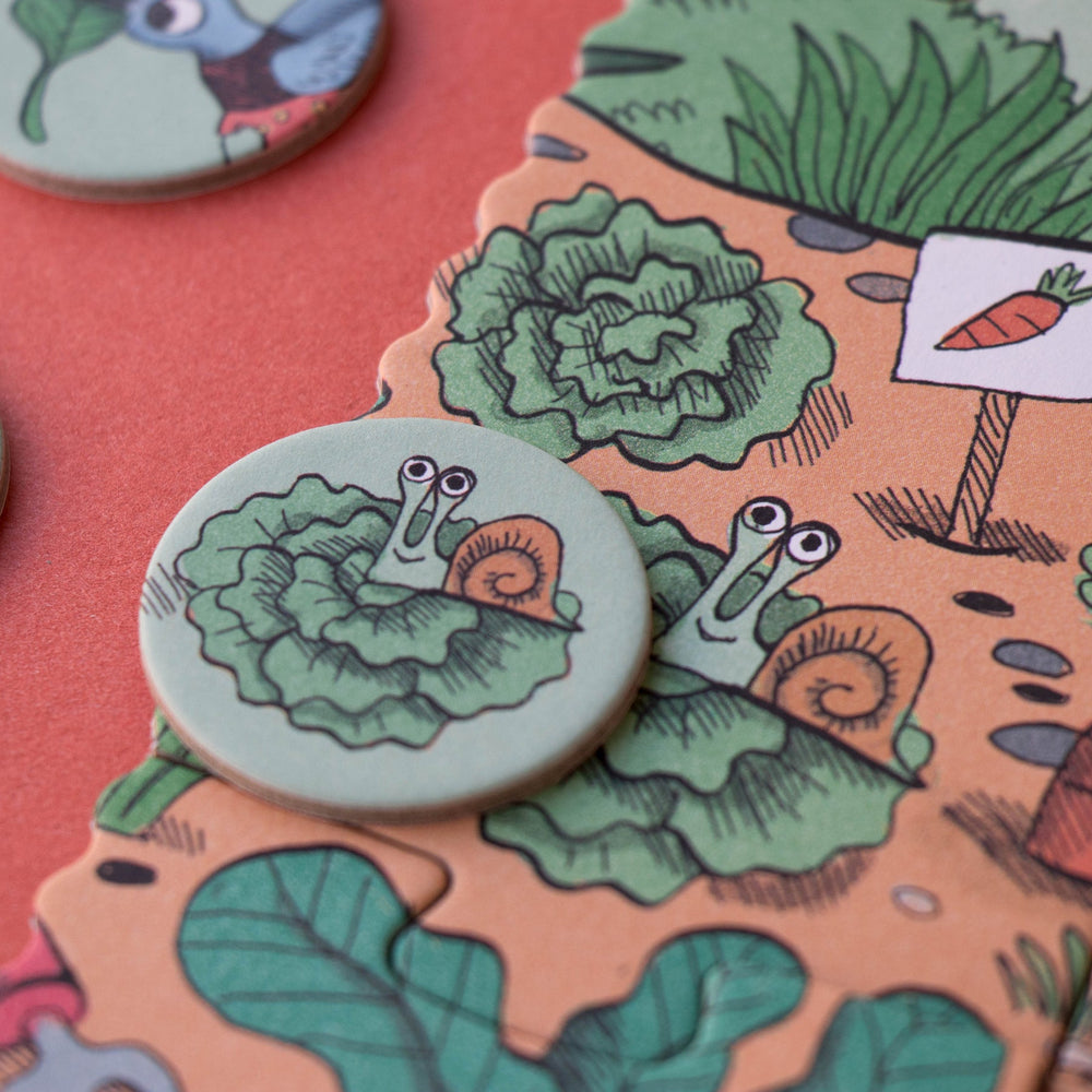 Puzzle 24 Teile – Der Garten der Kaninchen - tablude.com