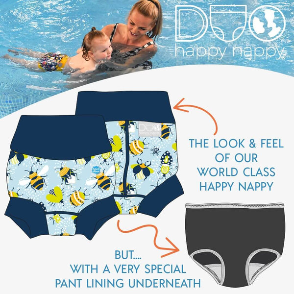 Schwimmwindel Happy Nappy DUO 24-36 Monate Wiese (XXL)