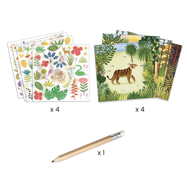 Kunstset Inspirationen – Tiere - tablude.com
