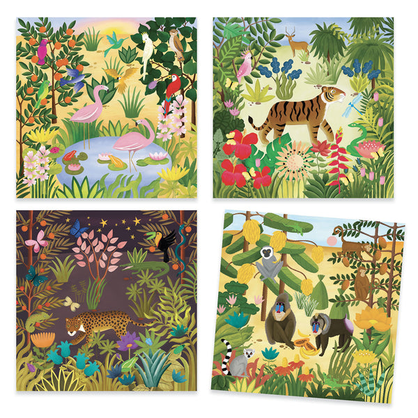 Kunstset Inspirationen – Tiere - tablude.com