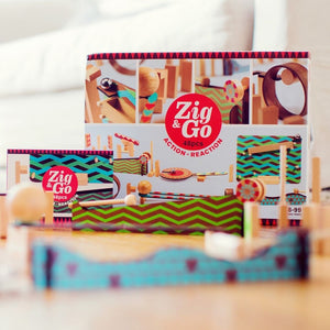 Zig&Go-Bahnbau-Set  - 48 Teile - tablude.com