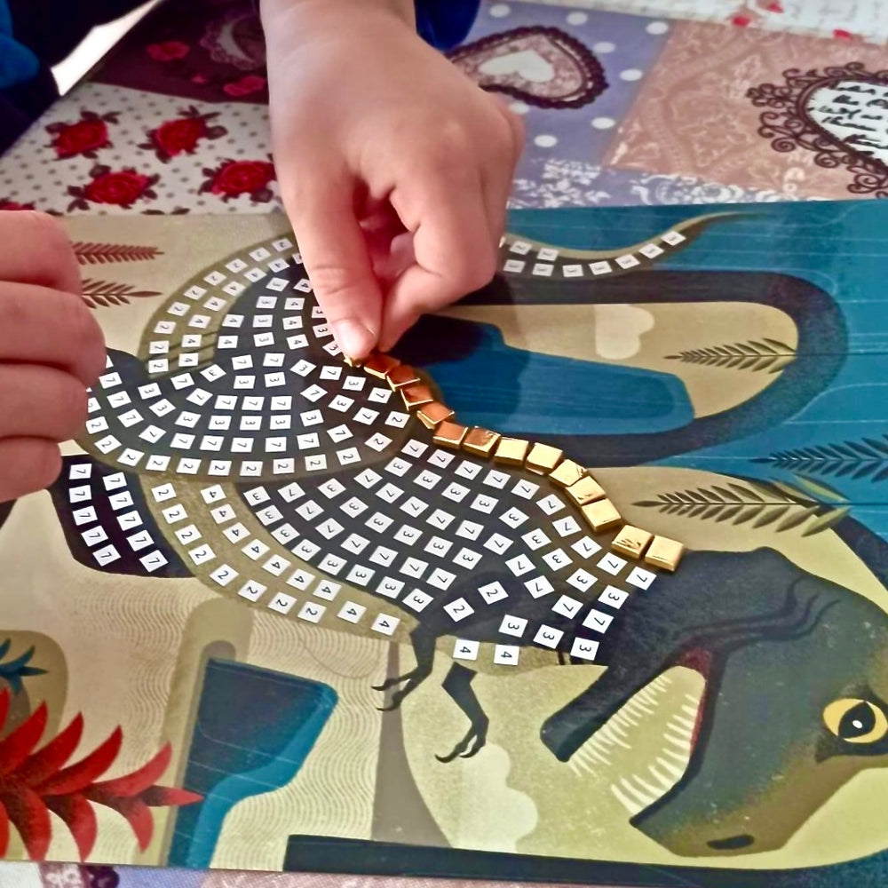Mosaik-Set  – Dinosaurier - tablude.com