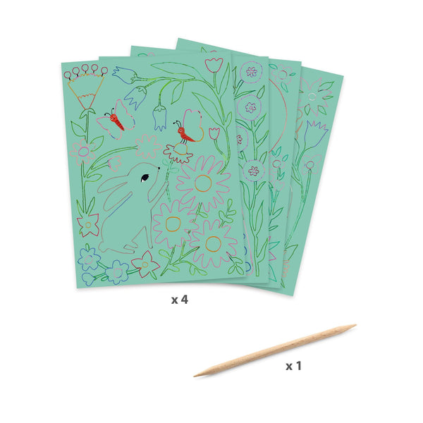 Kratzspiel - Tierbegegnungen - tablude.com