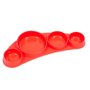 Silikonteller Tiny Tapas – Ladybug