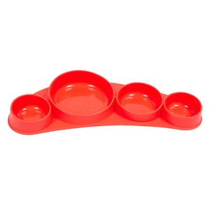 Silikonteller Tiny Tapas – Ladybug