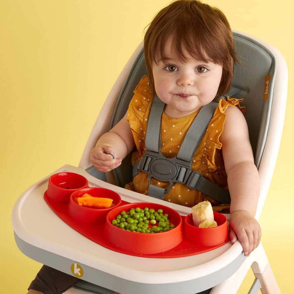 Silikonteller Tiny Tapas – Ladybug