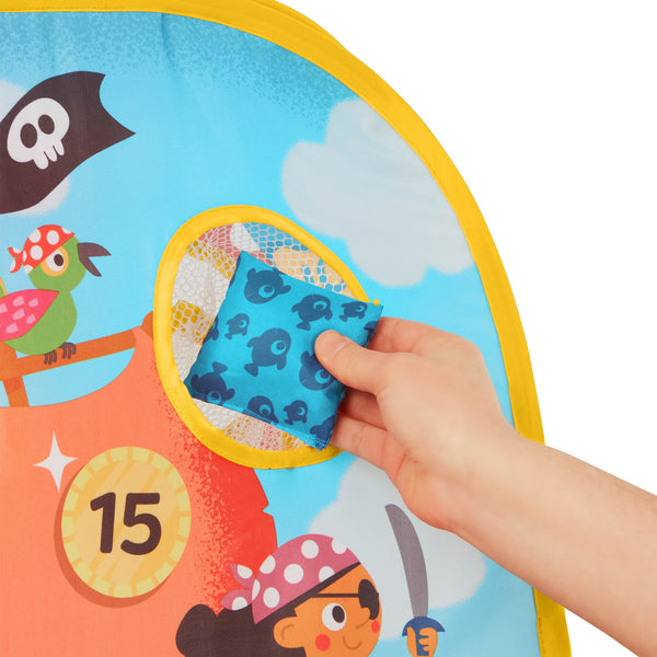 Geschicklichkeitsspiel 3 in 1 – Beutel mit Erbsen – Toss 'n' Score - tablude.com