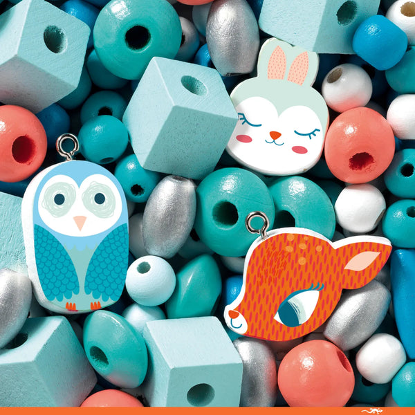 Set zum Basteln von Schmuck - Kleine Tiere - tablude.com