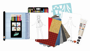 Design Skizzenbuch - Rock Outfits - tablude.com