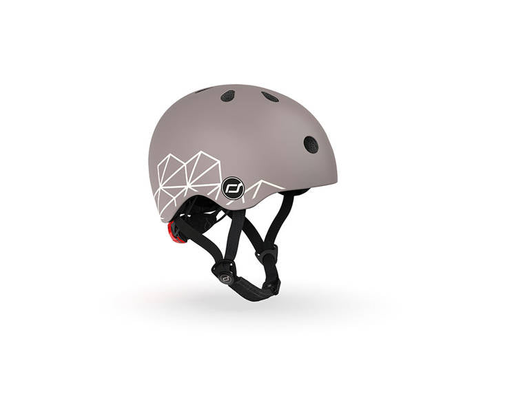Kinderhelm  XXS-S 1-5 Jahre - Brown Lines - tablude.com