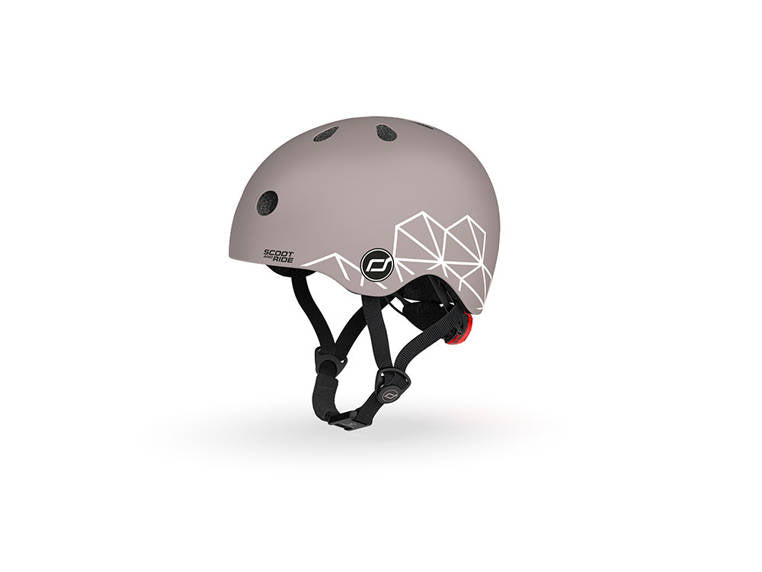 Kinderhelm  XXS-S 1-5 Jahre - Brown Lines - tablude.com