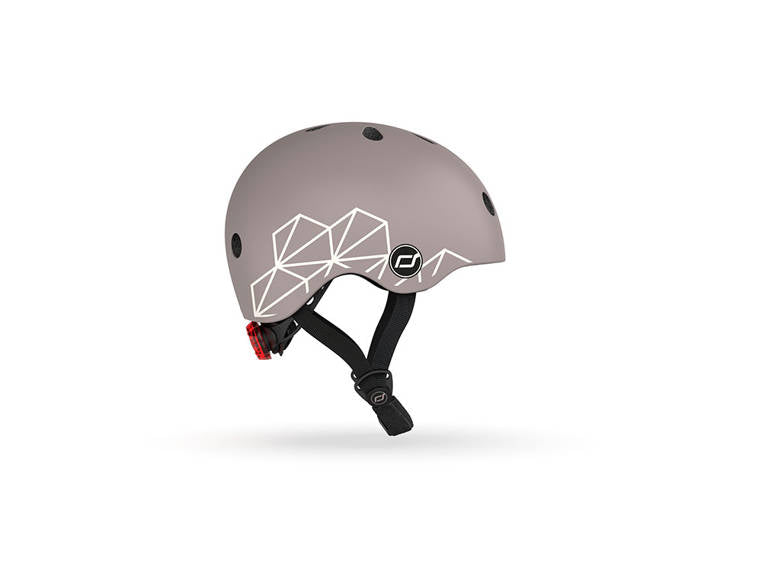 Kinderhelm  XXS-S 1-5 Jahre - Brown Lines - tablude.com