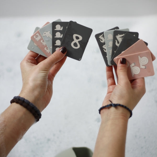 Silikon-Spielkarten – Dunkelgrau - tablude.com