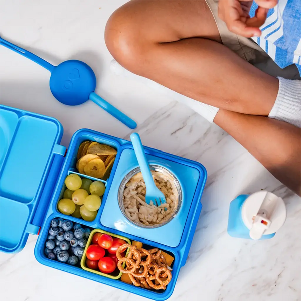 Lunchbox mit Thermoskanne OmieBox – Sea Blue