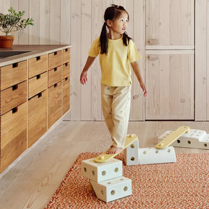 Balancierbretter  Beams – 2er-Set in Soft Rose