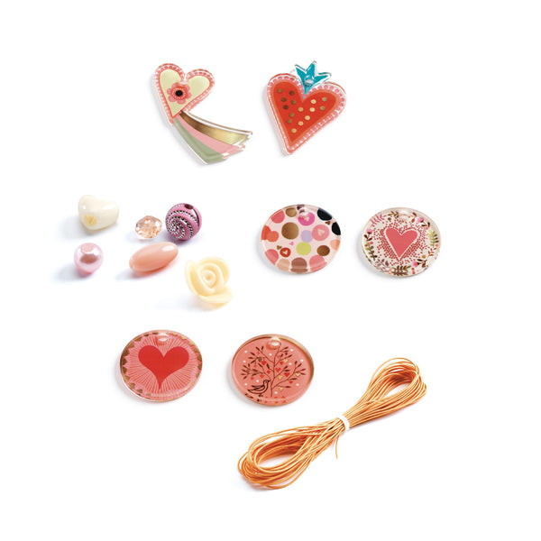 Schmuck-Set – Herzperlen - tablude.com