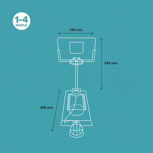 Geschicklichkeitsspiel – Basketball