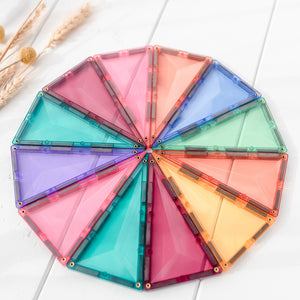 Magnetbausteine – Pastell Kreativ-Set 120 Teile - tablude.com
