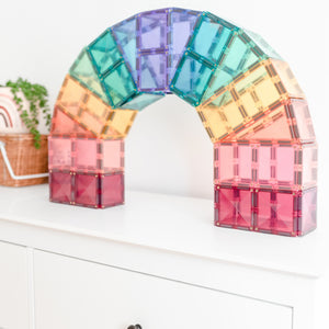 Magnetbausteine – Pastell Mega-Set 202 Teile - tablude.com