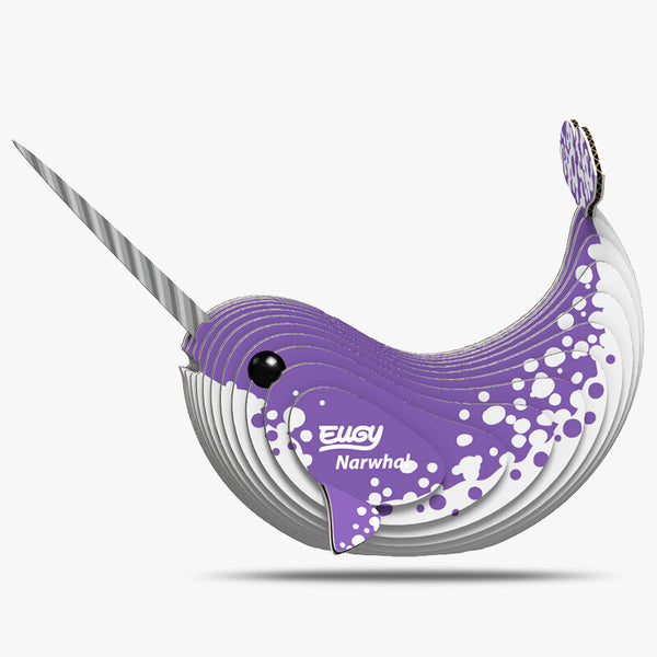 Öko-Puzzle 3D – Narwal - tablude.com