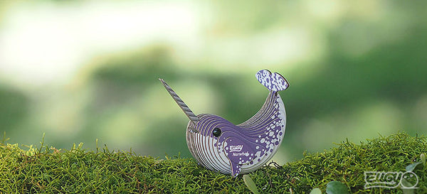 Öko-Puzzle 3D – Narwal - tablude.com