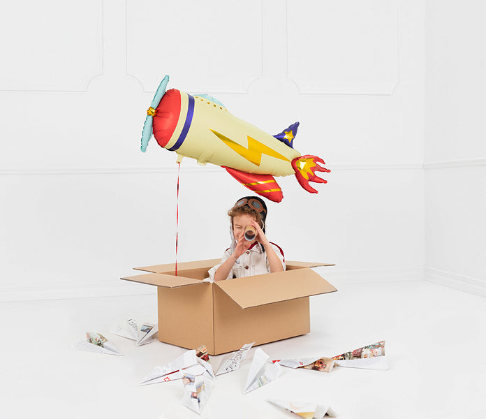 Folienballon – Flugzeug 91 x 39 cm