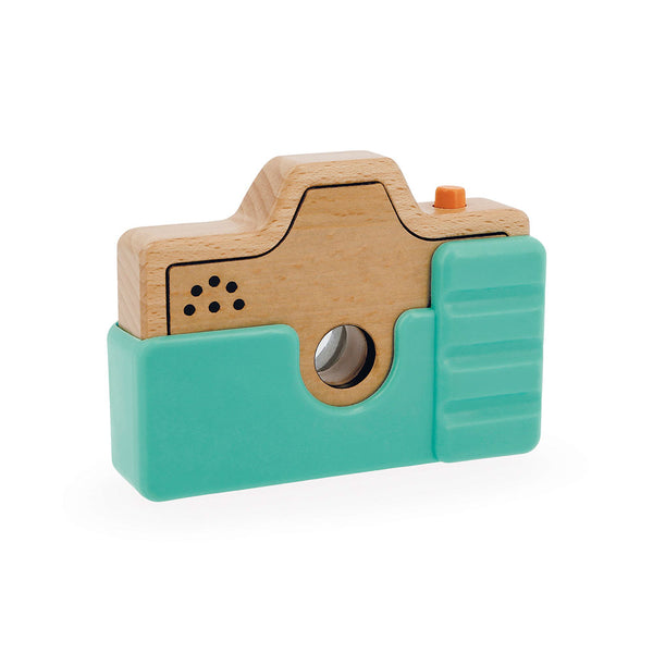 Holzkamera mit Ton und Blitz - tablude.com