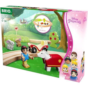 Holzschlitten Disney – Schneewittchen und die Tiere