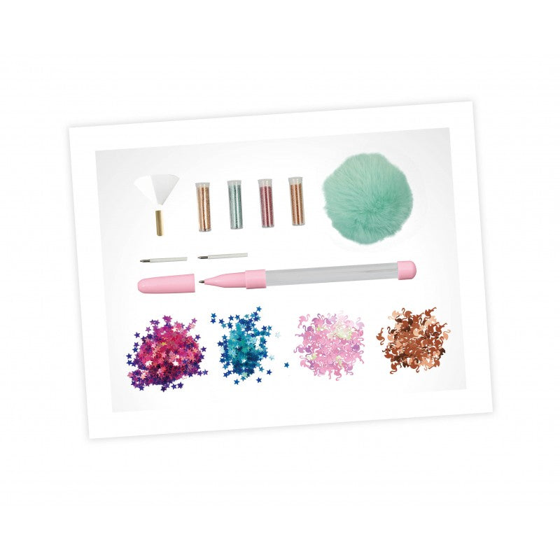 Bastelset - Flamingo Stift - tablude.com
