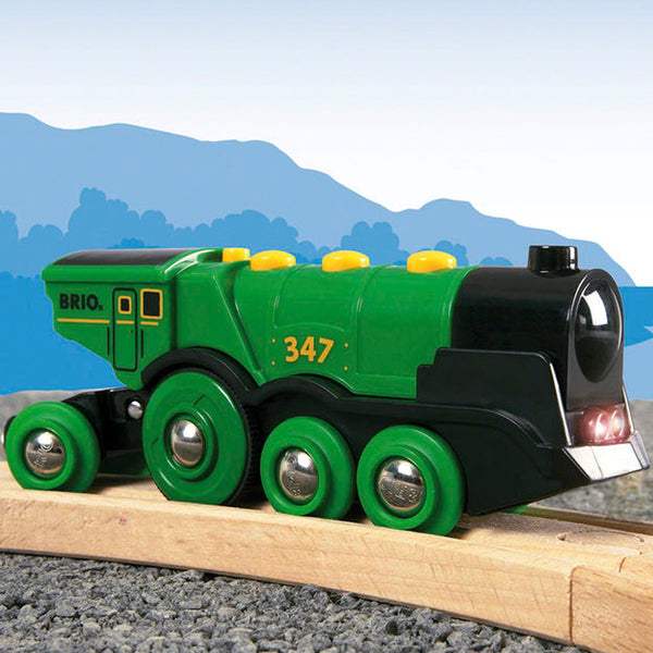 Die große grüne Lokomotive