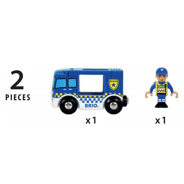 Polizeiauto mit Sound