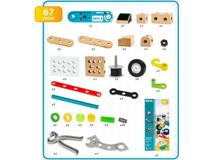 Set mit Pull-Back-Motor, 67 Teile