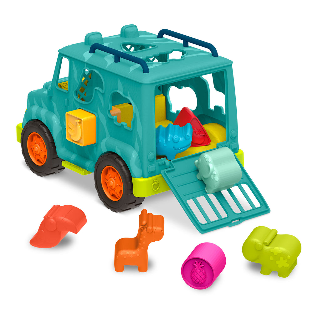 Tierrettungswagen mit Sortierklötzen - tablude.com