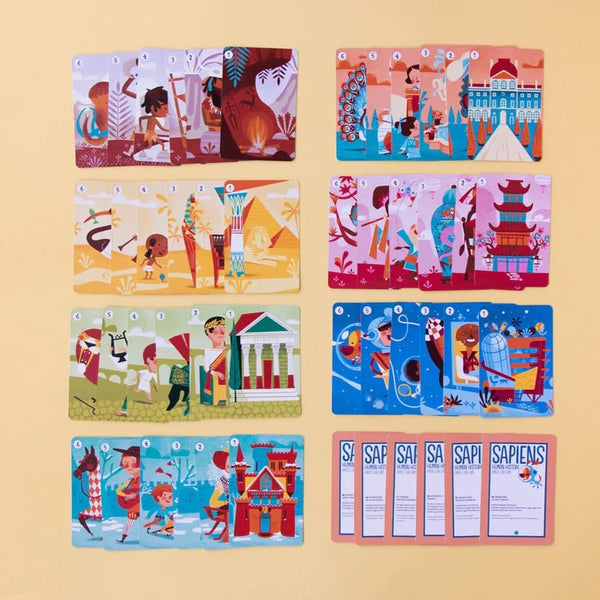 Kartenspiel – Sapiens Die Geschichte der Menschheit - tablude.com
