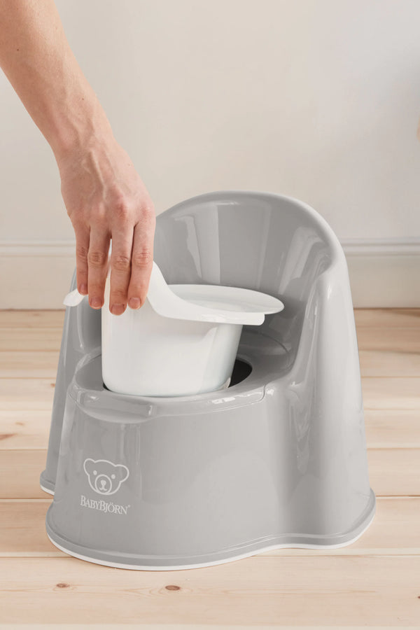 Topfstuhl – Grau