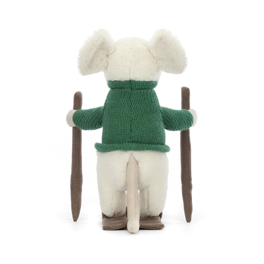 Plüschmaus – Merry Mouse Skiing - tablude.com