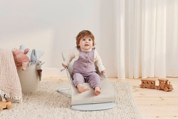 Babywippe BLISS 3D Jersey – Hellbeige