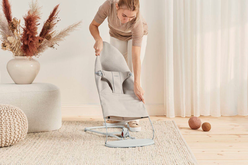 Babywippe BLISS 3D Jersey – Hellbeige