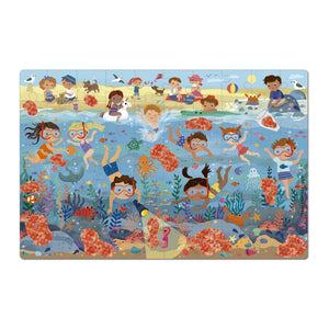 Puzzle mit Zauberbrille – Strand 4+ - tablude.com