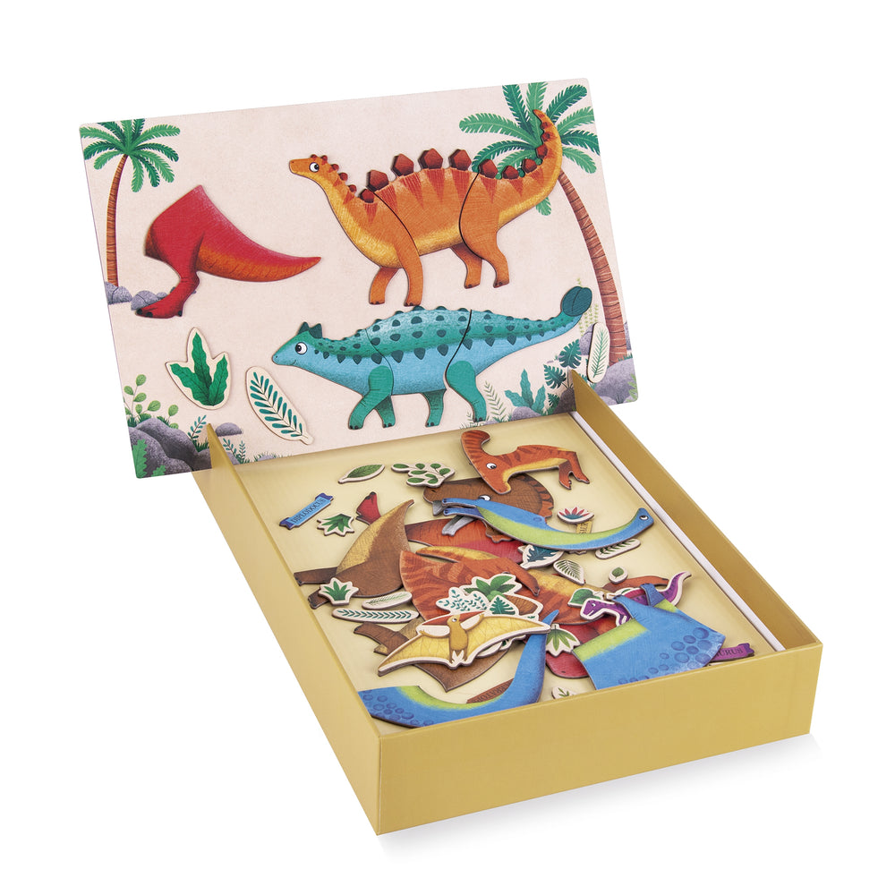 Magnetisches Puzzle – Dinosaurier - tablude.com