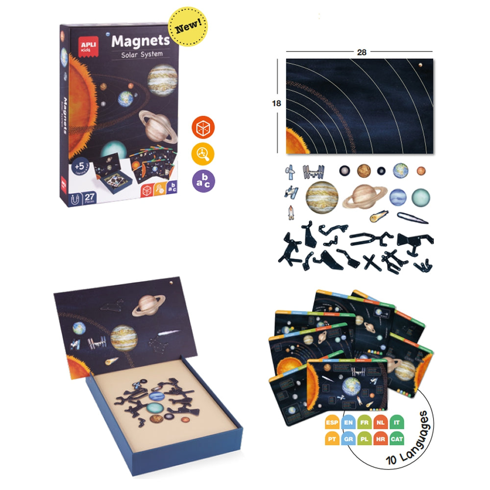 Magnetisches Puzzle – Sonnensystem - tablude.com