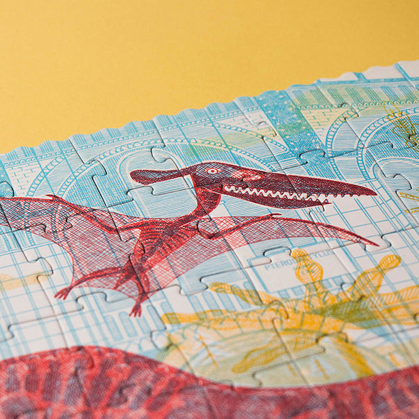 Lernpuzzle mit Spiel – Entdecke die Welt der Dinosaurier - tablude.com