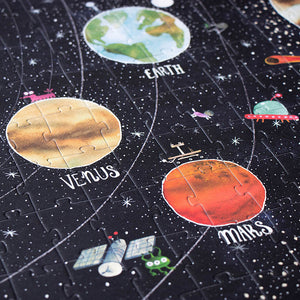 Puzzle für Kinder – Planeten - tablude.com