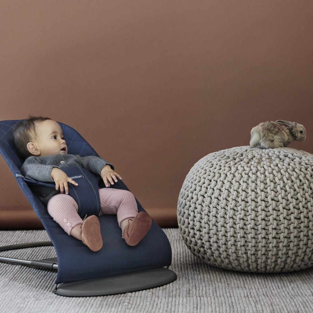 Babywippe BALANCE BLISS – Marineblau