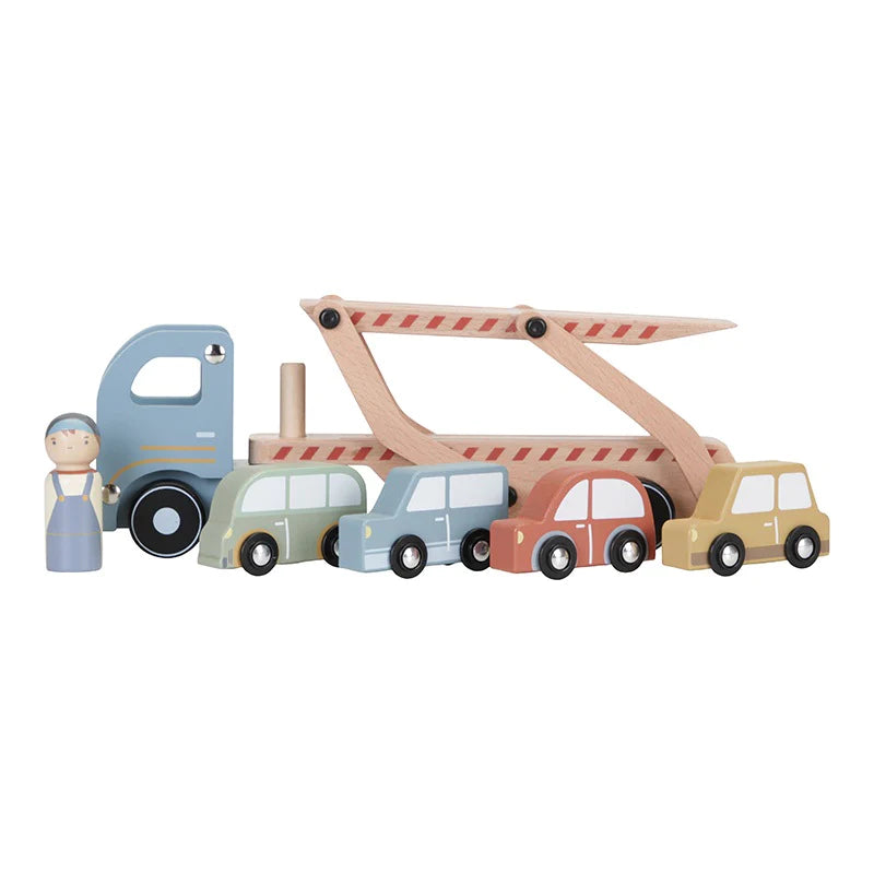 Abschleppwagen mit Autos - tablude.com