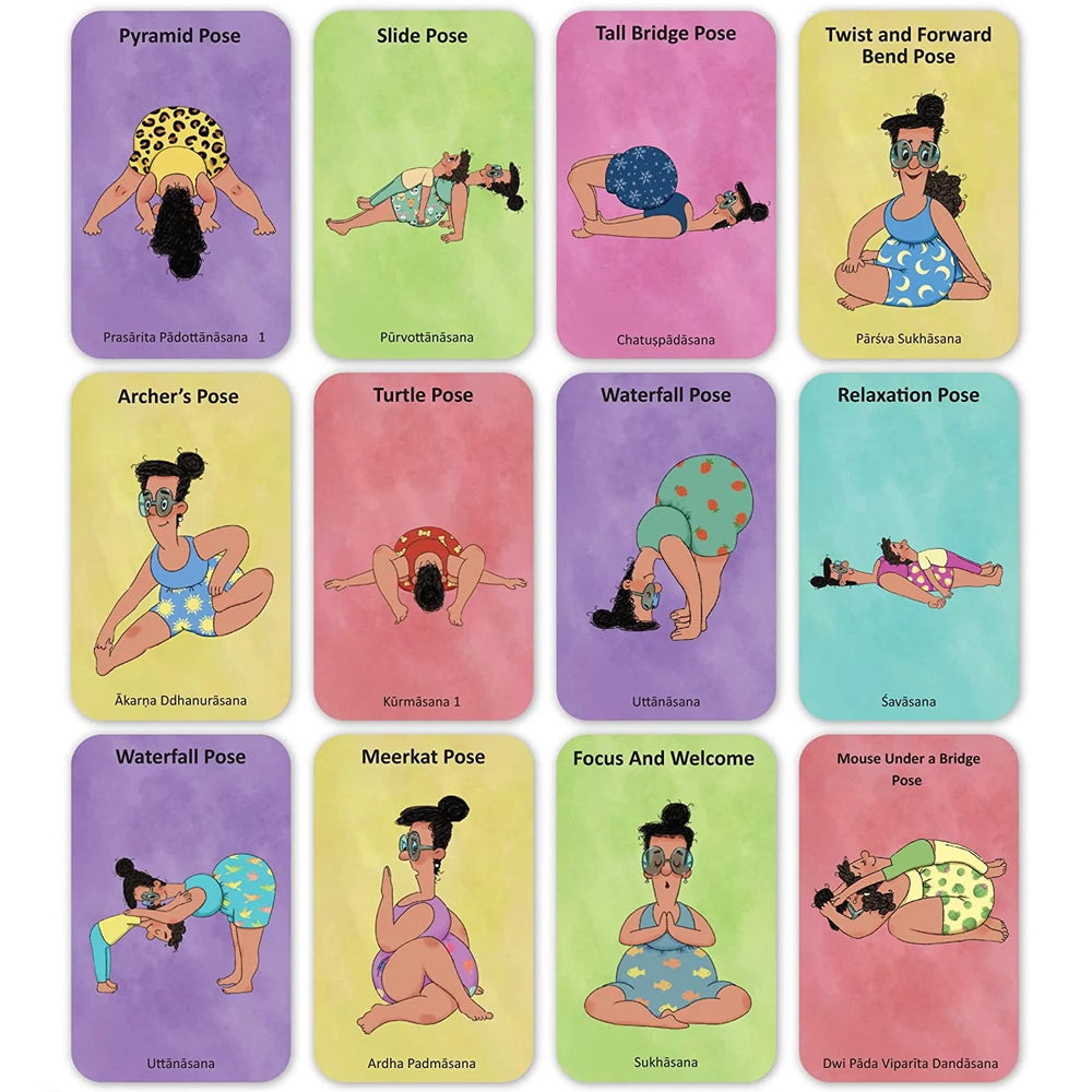 Karten Doda Yoga – Eltern und Kinder (ENG)