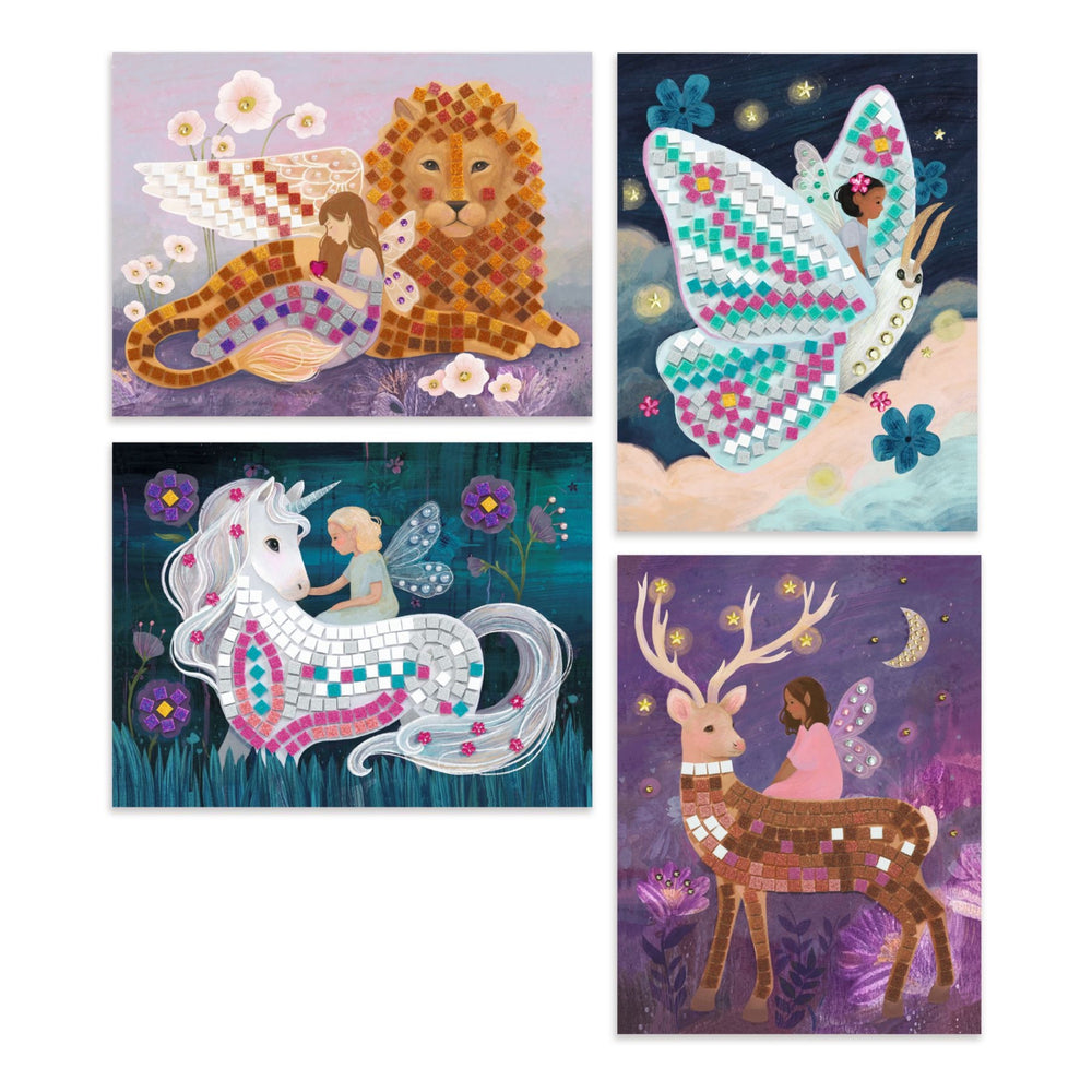 Mosaik-Set – Verzauberte Welt - tablude.com