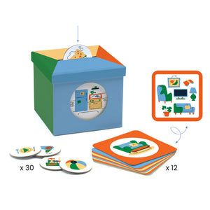 Eduludo-Spiel Kioukoi  - Haus - tablude.com