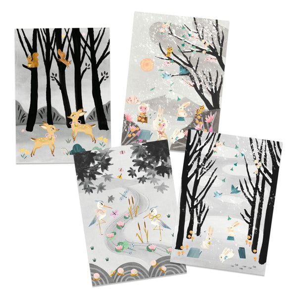 Kunstset  - Der letzte Schnee - tablude.com